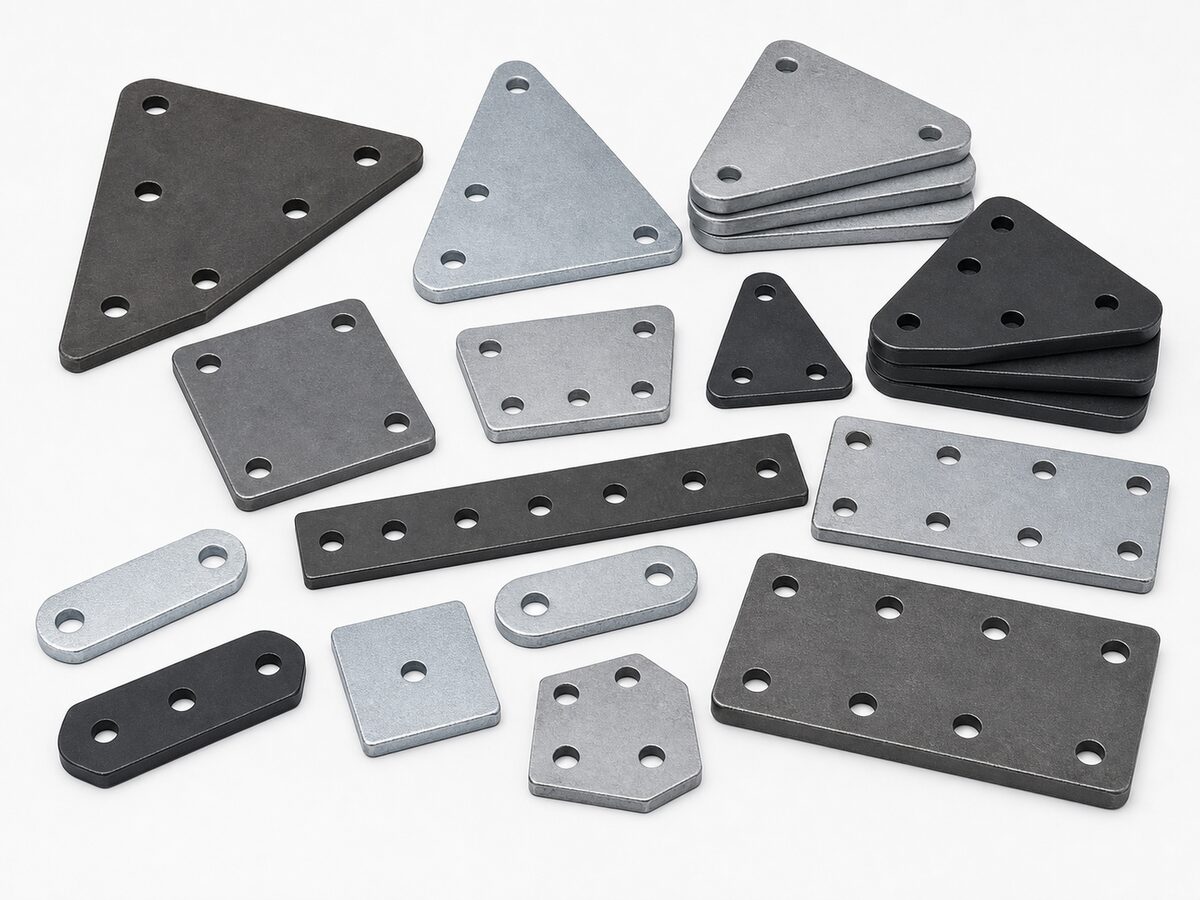 Gusset Plates for Base Plates / Mounting Plates made to drawings