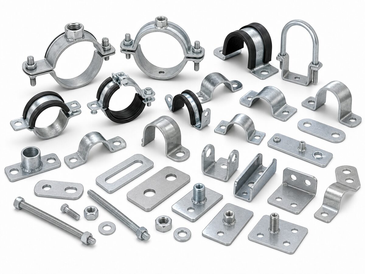 Pipe Support Bracket for Pipe Support Brackets / Clamps made to drawings