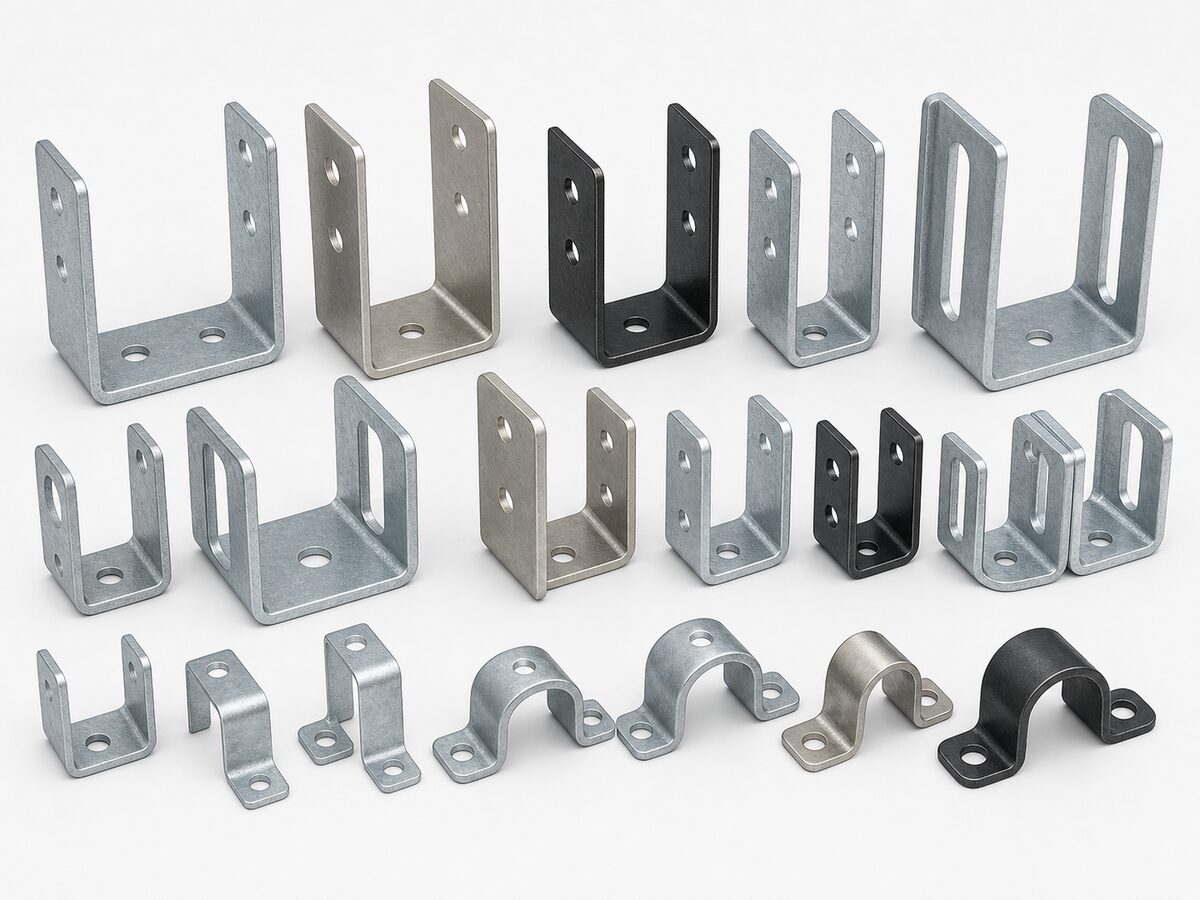 U Brackets for Stamped Brackets / Bent Brackets made to drawings
