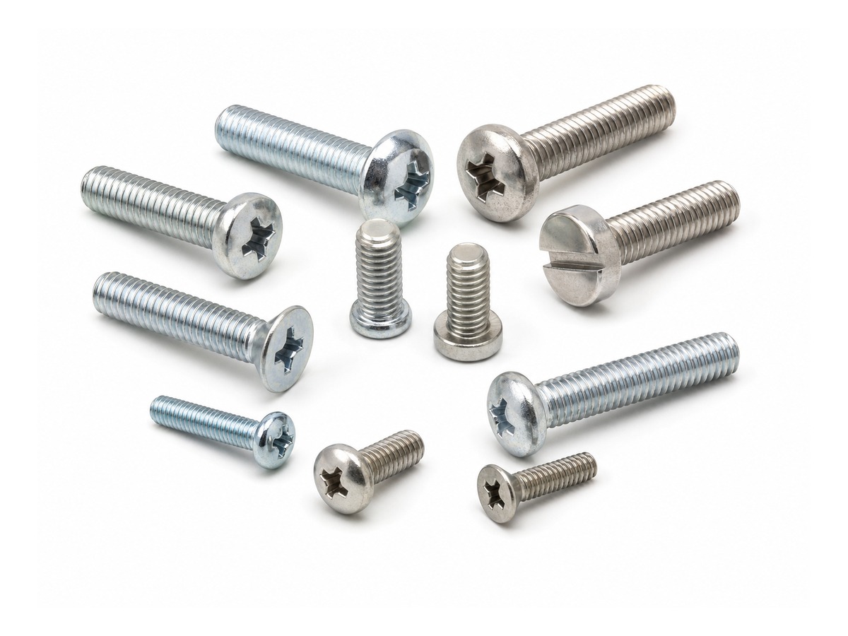 Machine Screws for Screws made to drawings
