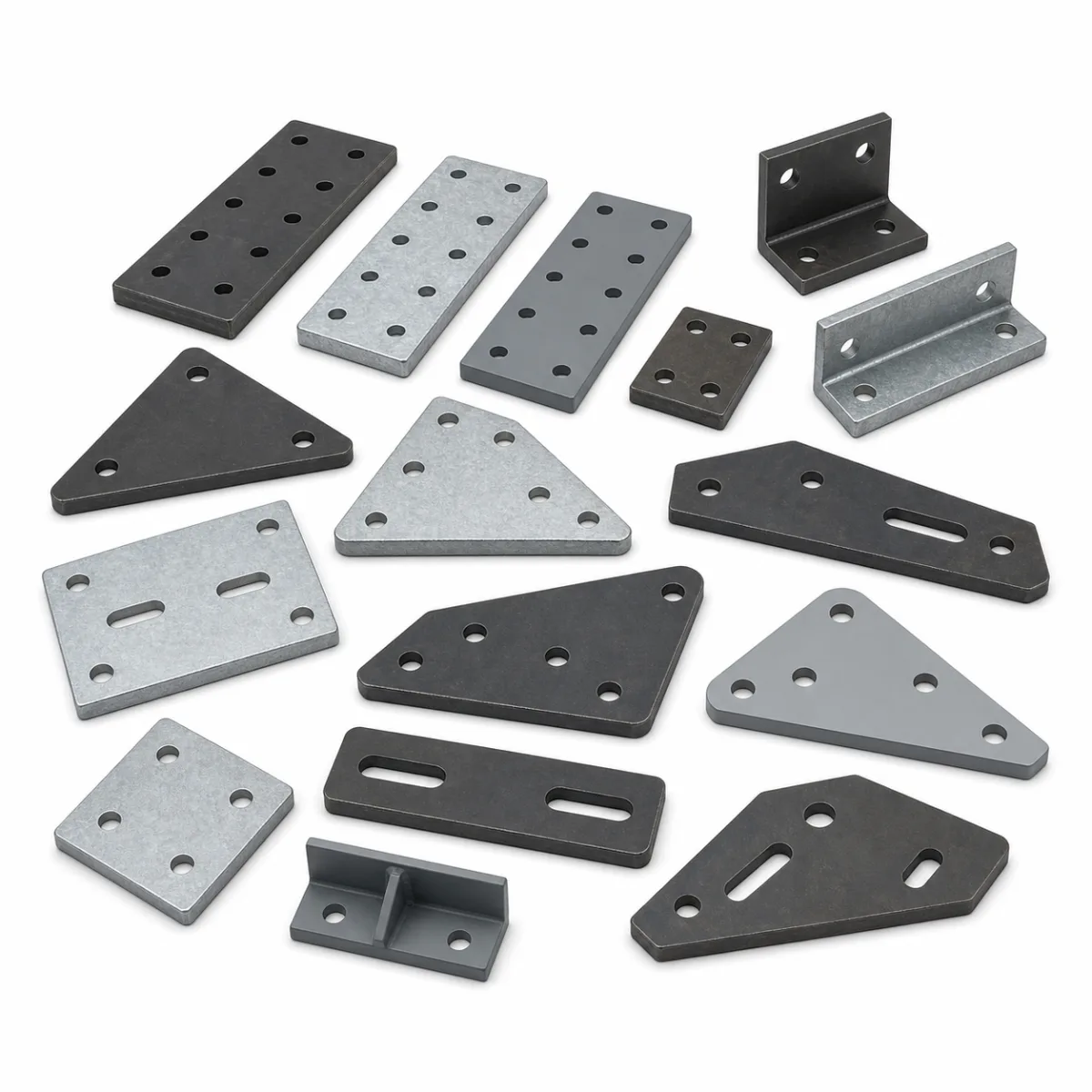 Structural Reinforcement Plates custom metal part made to drawings