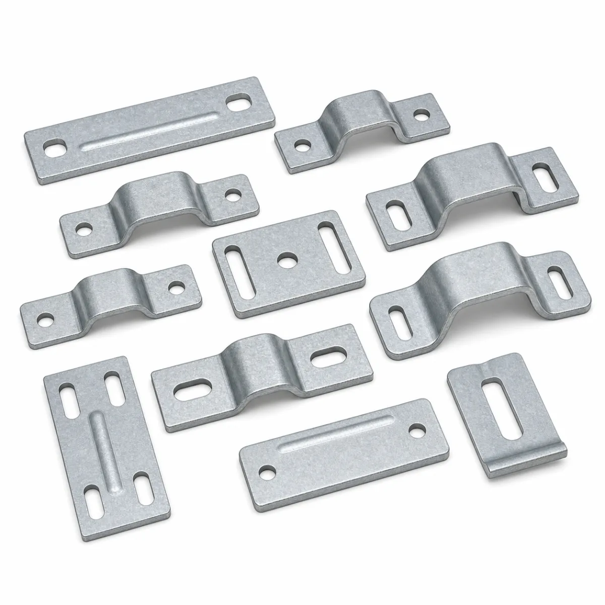 Cable Tray Splice Plates custom metal part made to drawings