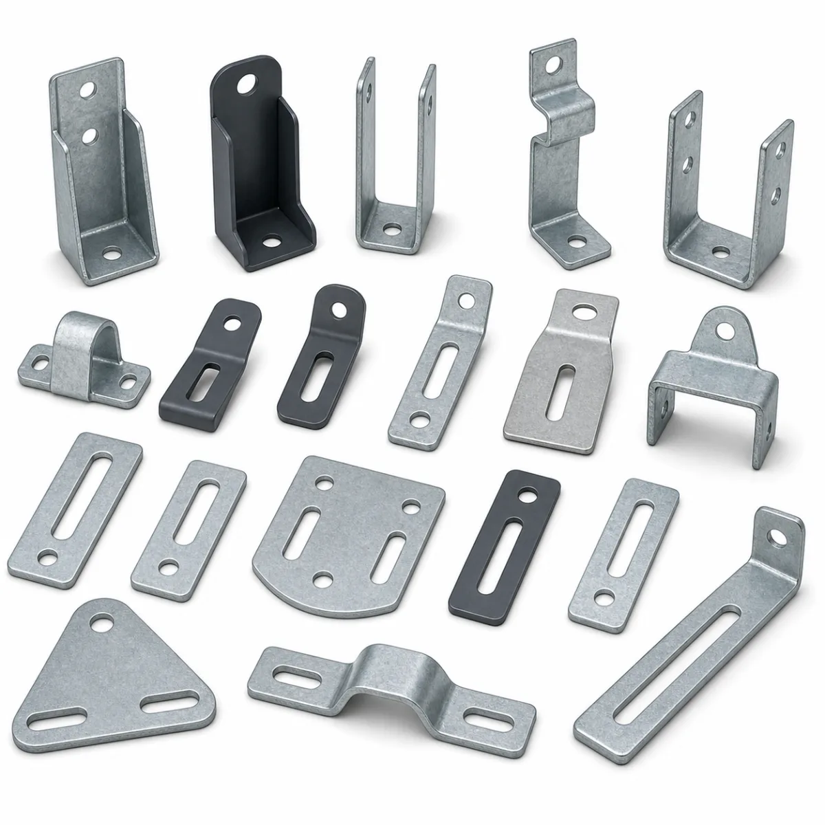 Pipe Support Brackets custom metal part made to drawings