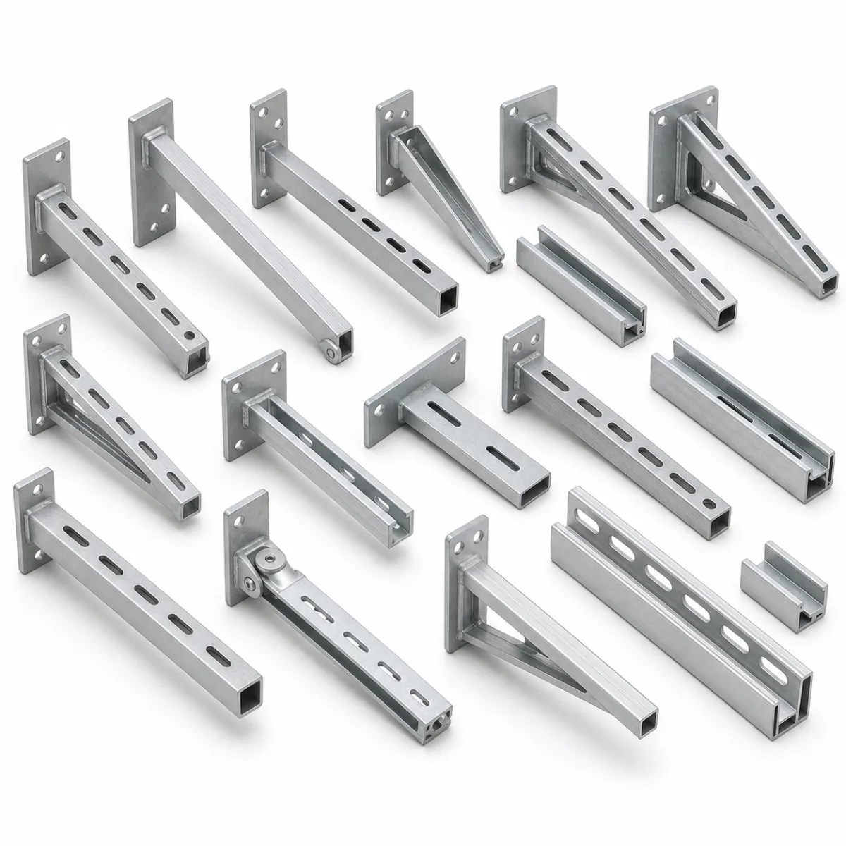 Solar Support Arms custom metal part made to drawings