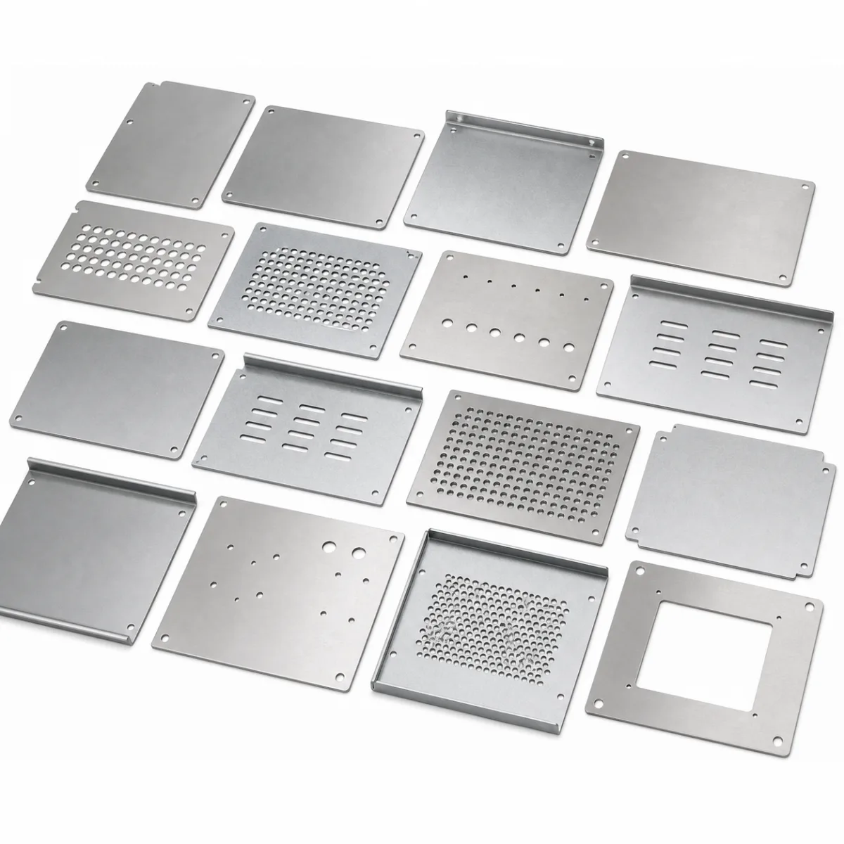 Electrical Shielding Plates custom metal part made to drawings