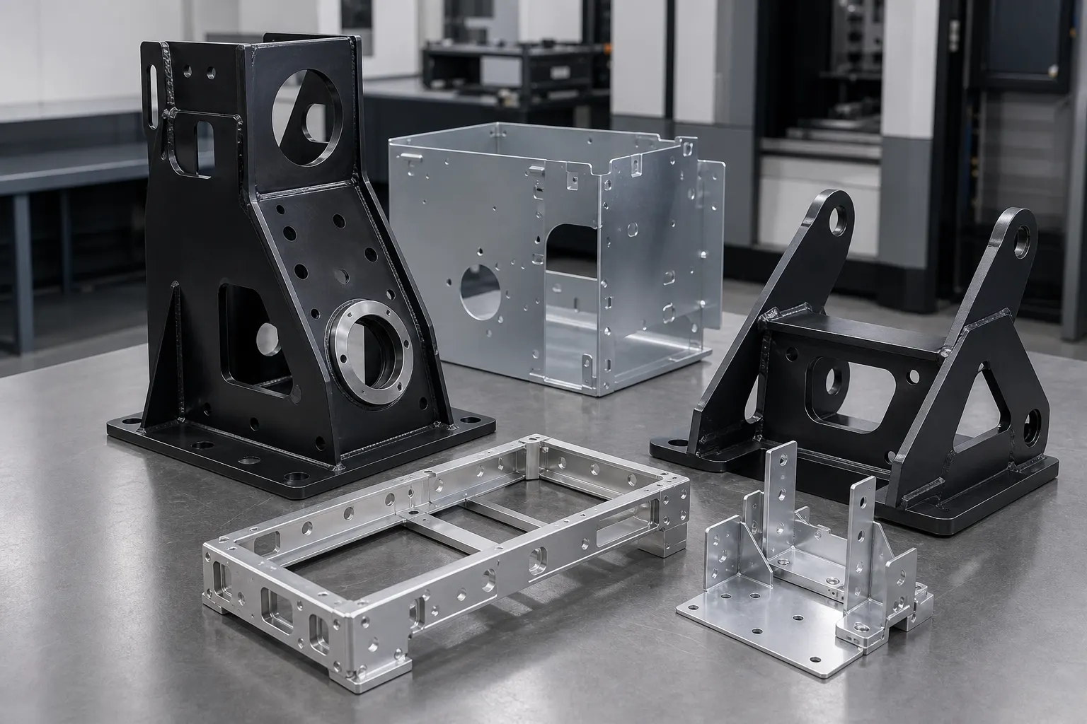 Support Frames for Large Stamped & Bent Metal Parts made to drawings