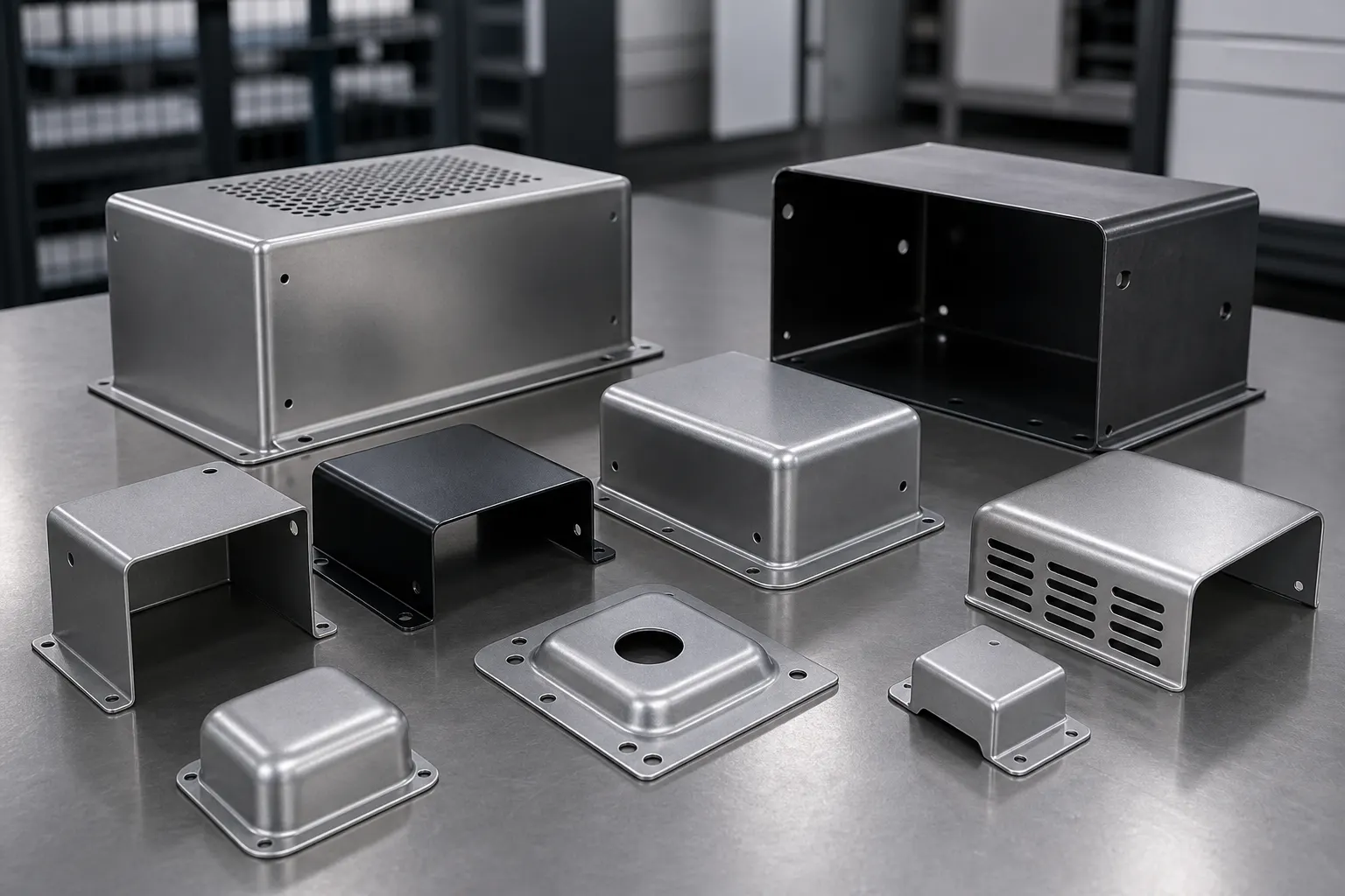 Large Covers for Large Stamped & Bent Metal Parts made to drawings