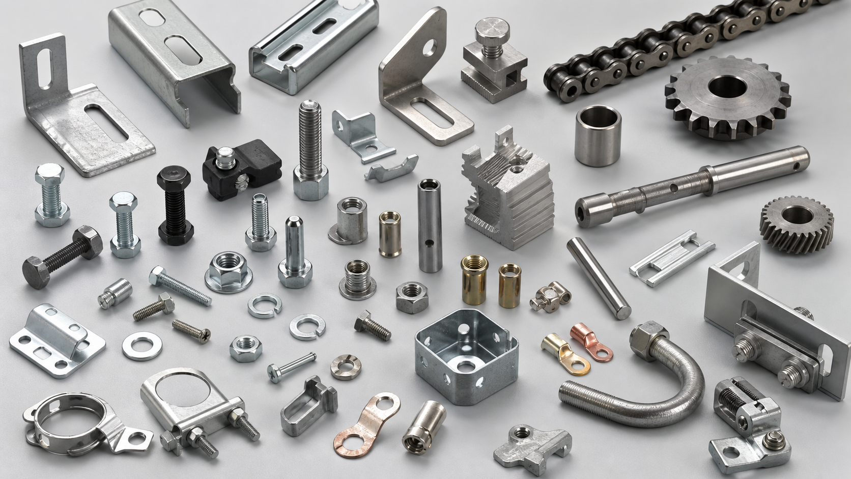 Custom metal components made to drawings